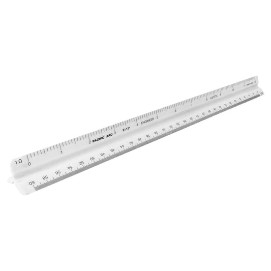 Pacific Arc | Economy Triangular Scale Ruler | Architect, Engineer, Mechanical Engineer & Metric Scales. - Pacific Arc - Little Red General Store
