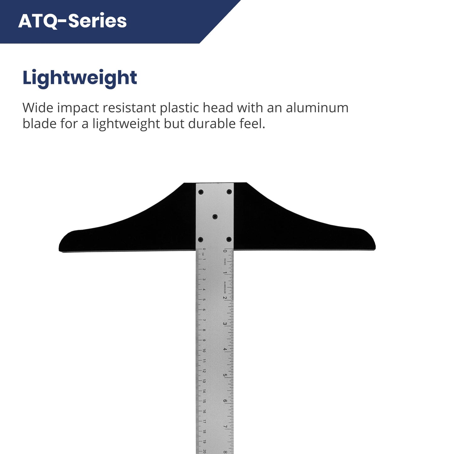 Pacific Arc: T - Square, Aluminum, Scholastic - inch/Metric 12" - 36" Drawing and Design tool for students and professionals, Great for Carpentry, Drafting Architecture, Engineering, and Art - Pacific Arc - Little Red General Store