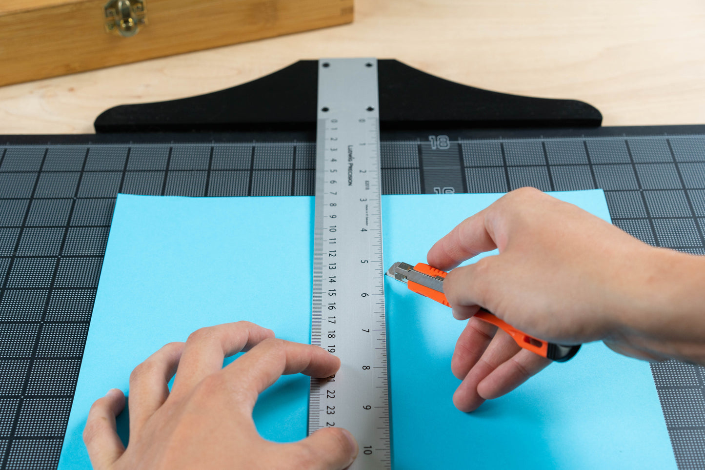 Pacific Arc: T - Square, Aluminum, Scholastic - inch/Metric 12" - 36" Drawing and Design tool for students and professionals, Great for Carpentry, Drafting Architecture, Engineering, and Art - Pacific Arc - Little Red General Store