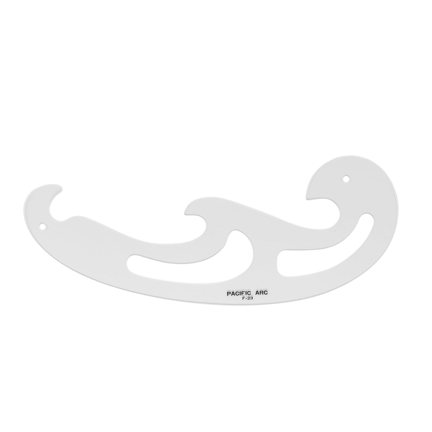 Pacific Arc,Professional French Curves, Acrylic, Plain Edge, 5.25 Inches - Pacific Arc - Little Red General Store