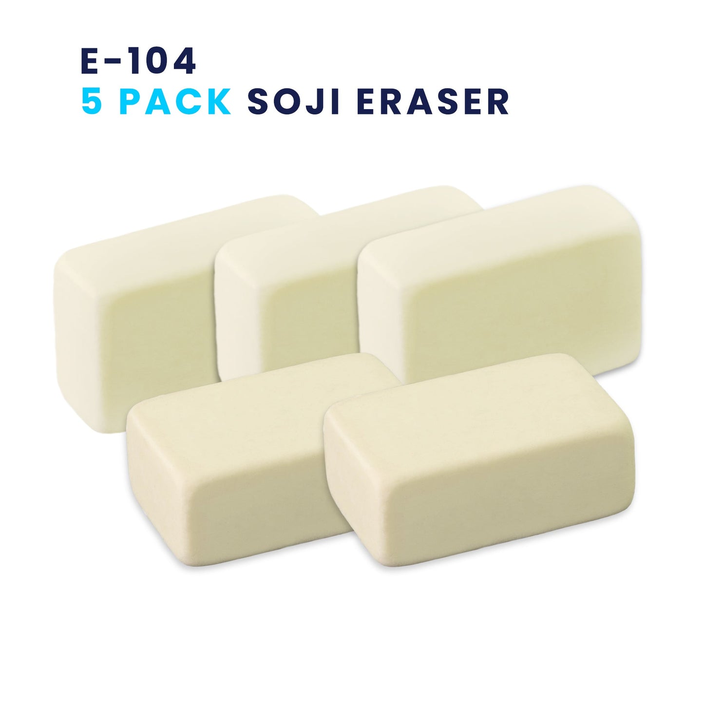Pacific Arc, Eraser: Soji - 4B soft eraser, Yellow Eraser - Pacific Arc - Little Red General Store