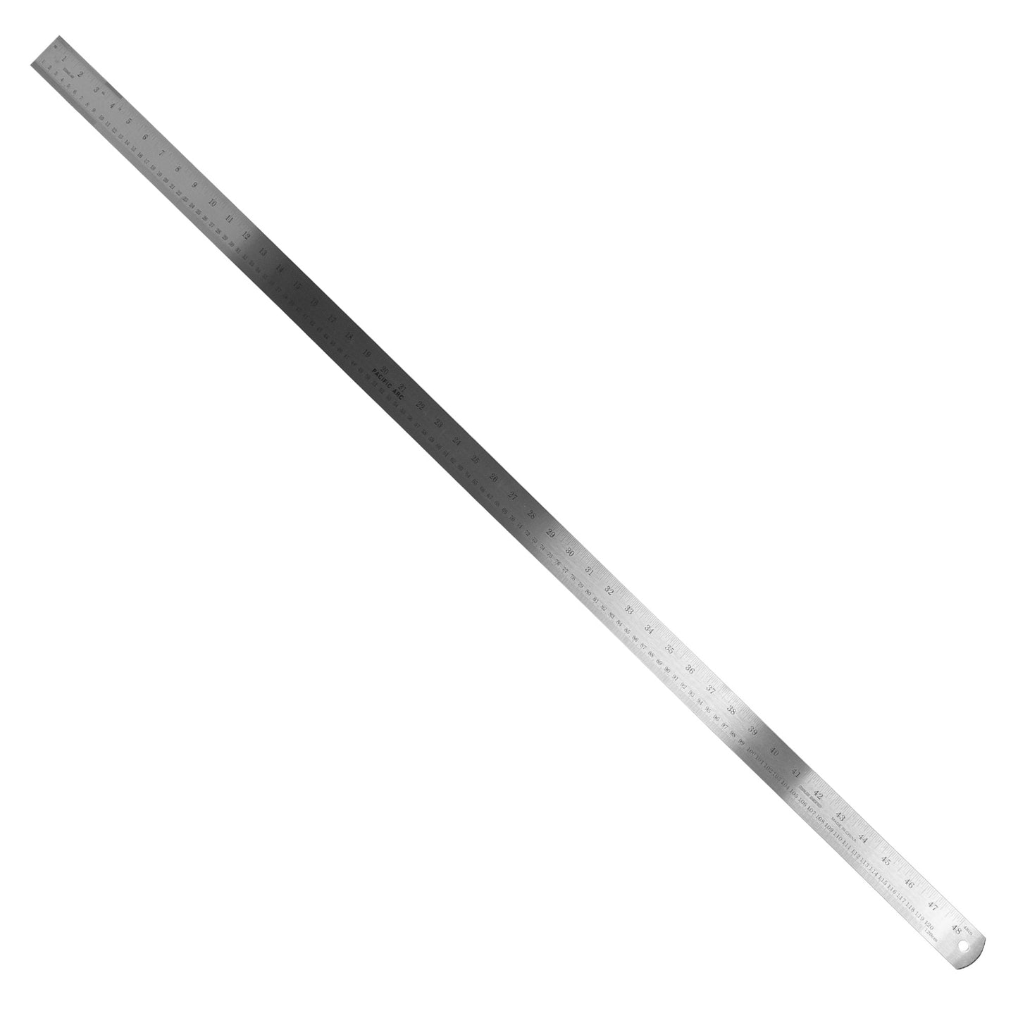 Pacific Arc, Stainless Steel Ruler with Inch/Metric Conversion Table - Pacific Arc - Little Red General Store