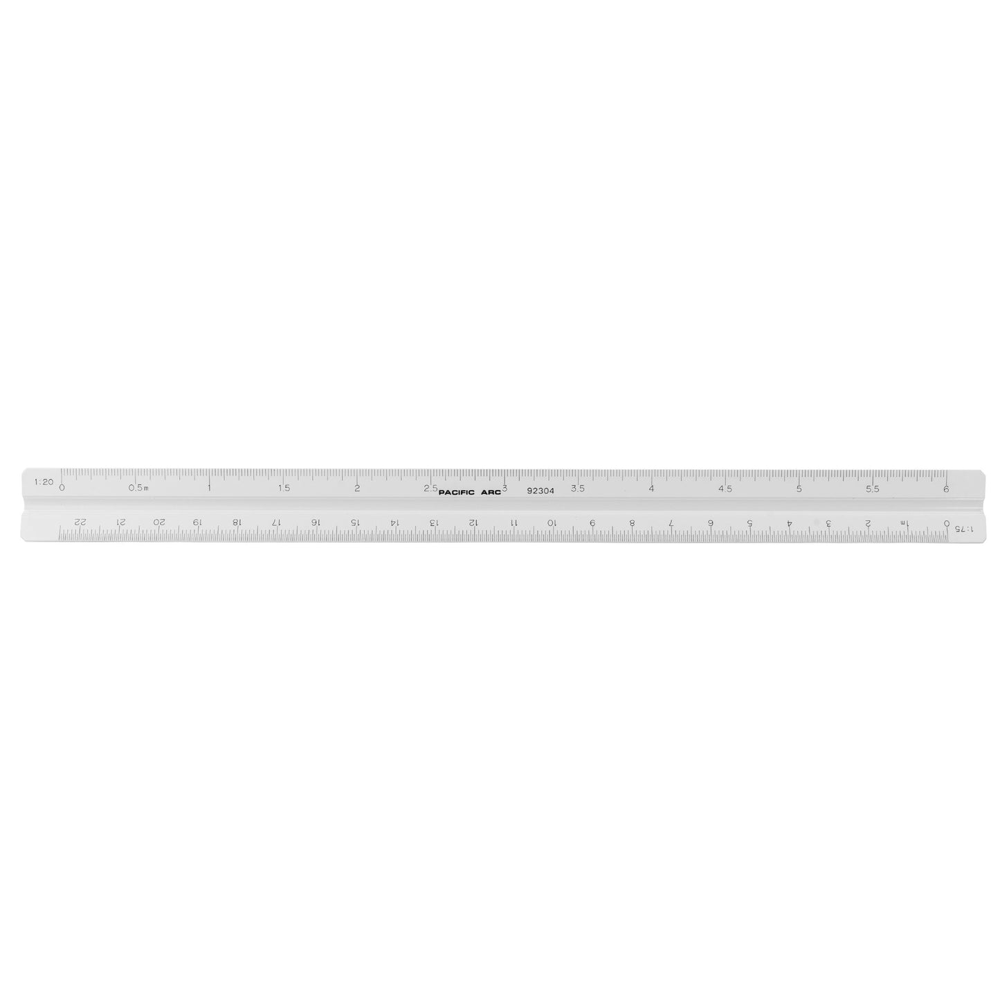 Pacific Arc Professional Architect, Engineer, and Metric Triangular Scale, for professionals and students, premium quality triangular scale with multiple graduations - Pacific Arc - Little Red General Store