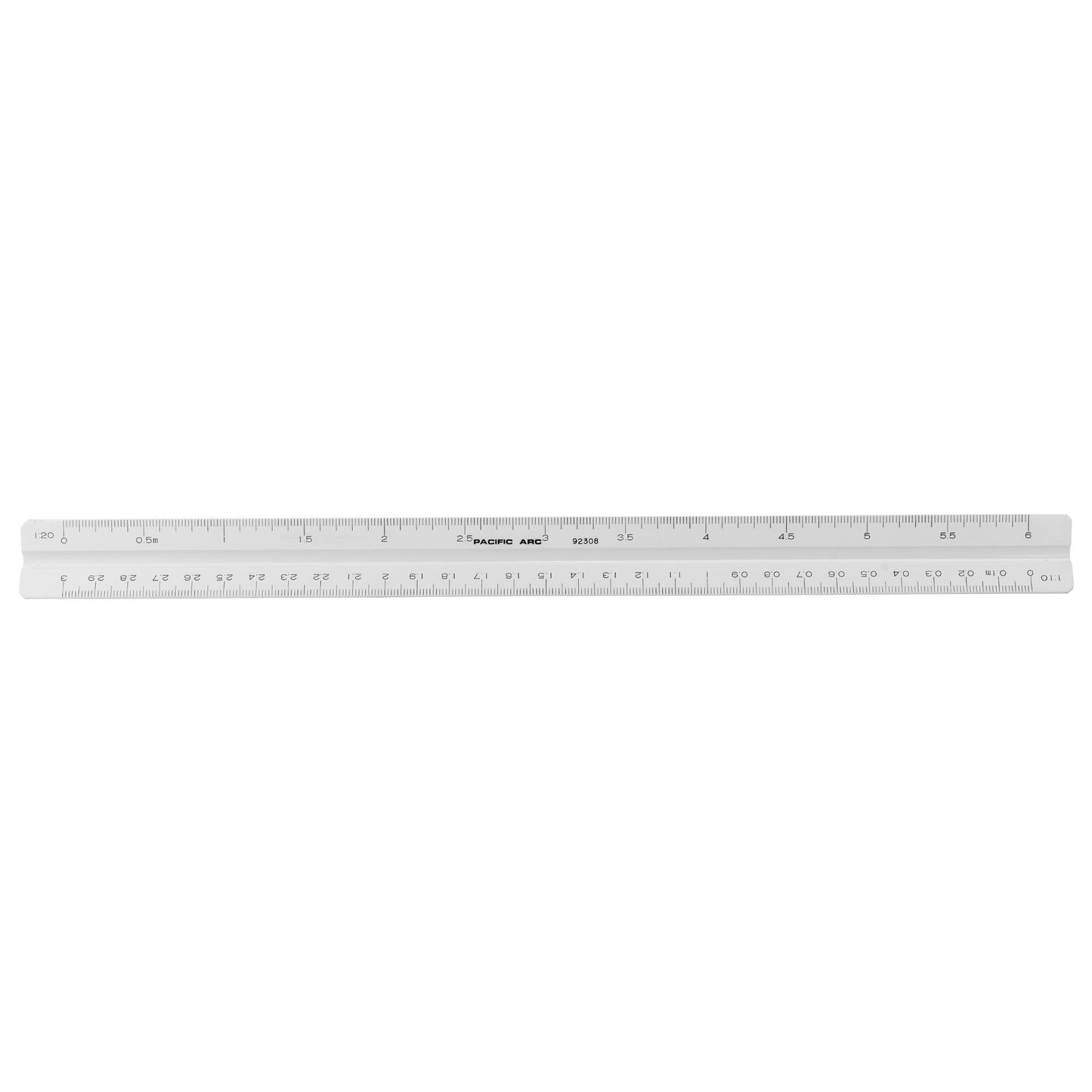 Pacific Arc Professional Architect, Engineer, and Metric Triangular Scale, for professionals and students, premium quality triangular scale with multiple graduations - Pacific Arc - Little Red General Store