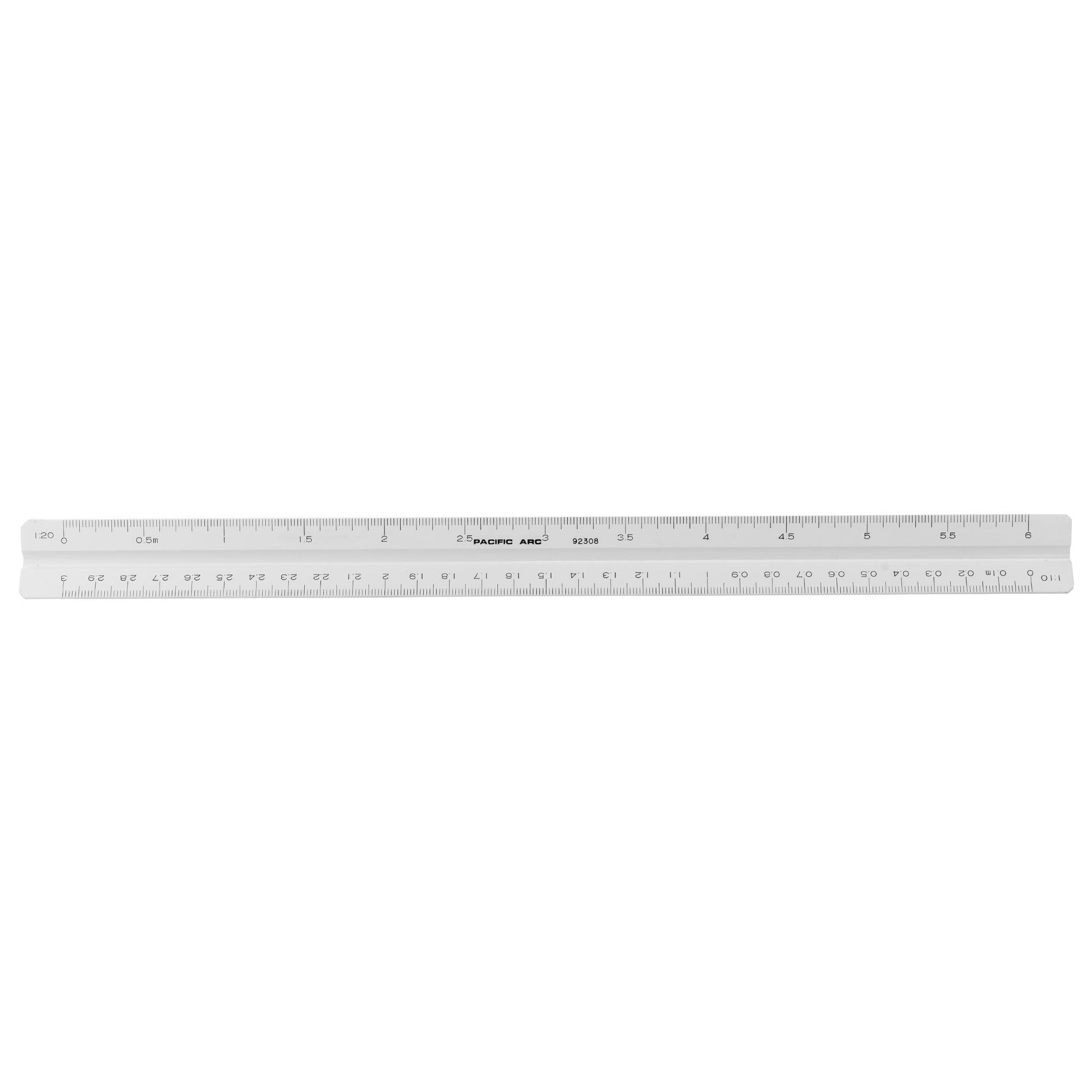 Pacific Arc Professional Architect, Engineer, and Metric Triangular Scale, for professionals and students, premium quality triangular scale with multiple graduations - Pacific Arc - Little Red General Store