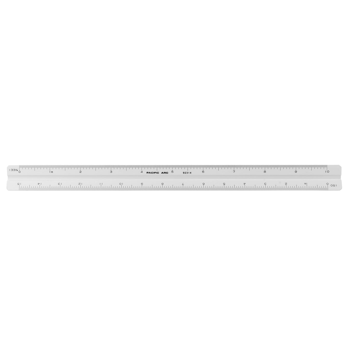 Pacific Arc Professional Architect, Engineer, and Metric Triangular Scale, for professionals and students, premium quality triangular scale with multiple graduations - Pacific Arc - Little Red General Store