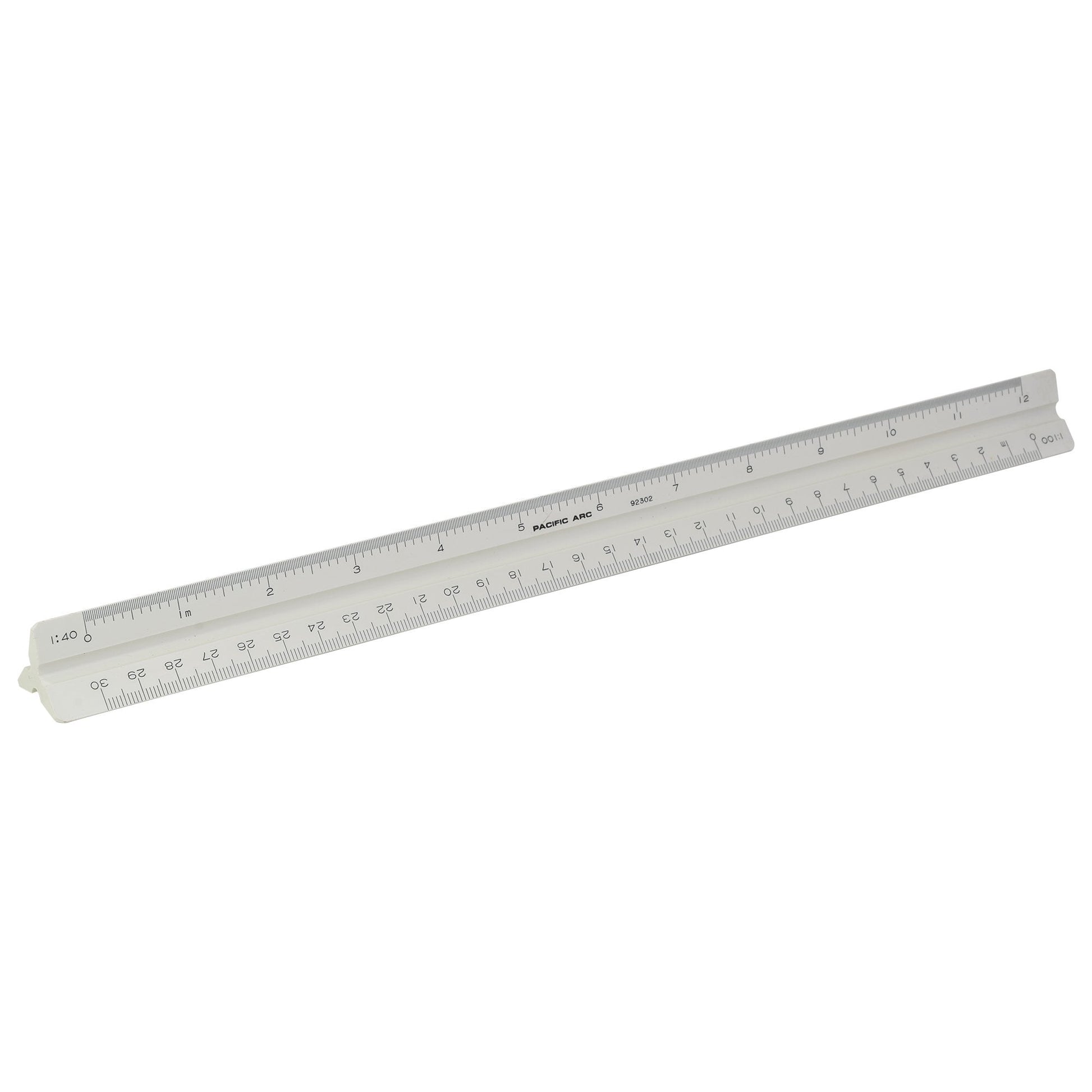 Pacific Arc Professional Architect, Engineer, and Metric Triangular Scale, for professionals and students, premium quality triangular scale with multiple graduations - Pacific Arc - Little Red General Store