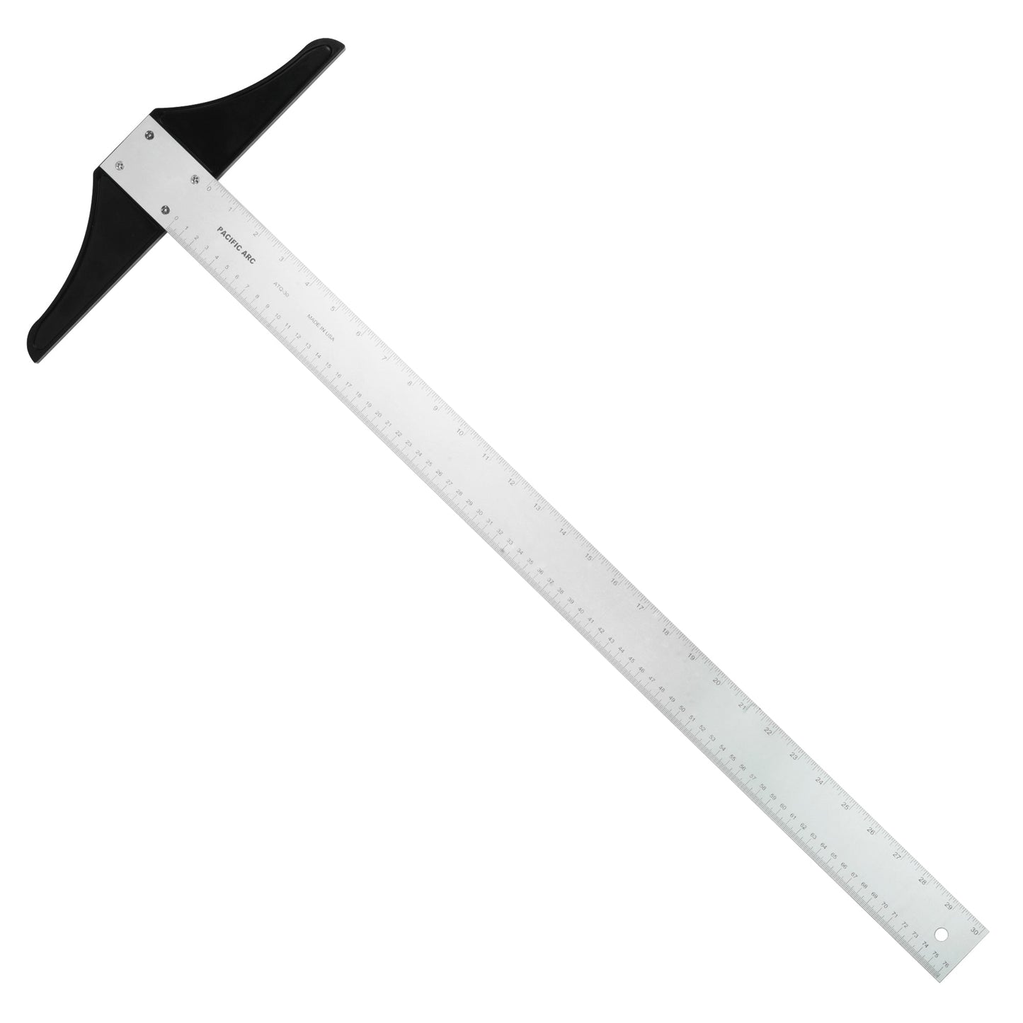 Pacific Arc: T - Square, Aluminum, Scholastic - inch/Metric 12" - 36" Drawing and Design tool for students and professionals, Great for Carpentry, Drafting Architecture, Engineering, and Art - Pacific Arc - Little Red General Store