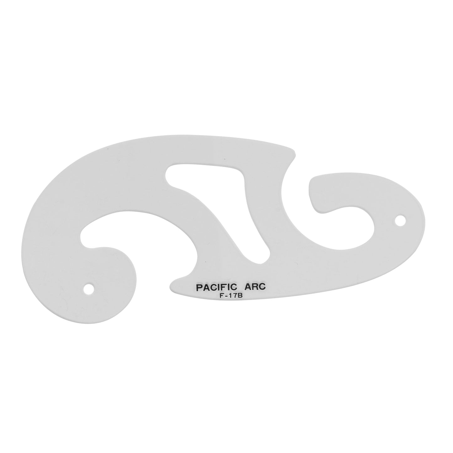 Pacific Arc,Professional French Curves, Acrylic, Plain Edge, 5.25 Inches - Pacific Arc - Little Red General Store