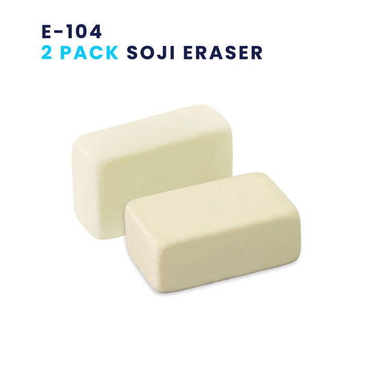 Pacific Arc, Eraser: Soji - 4B soft eraser, Yellow Eraser - Pacific Arc - Little Red General Store