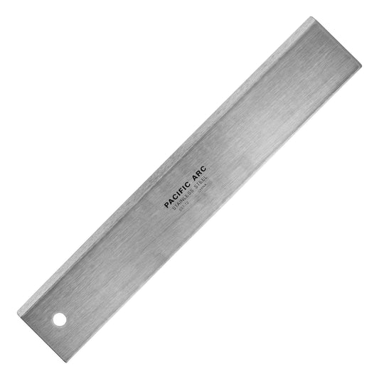 Pacific Arc, 12 To 72 Inch Straight Edge Stainless Steel 0.09" Thick Steel, Heavy Duty - Pacific Arc - Little Red General Store