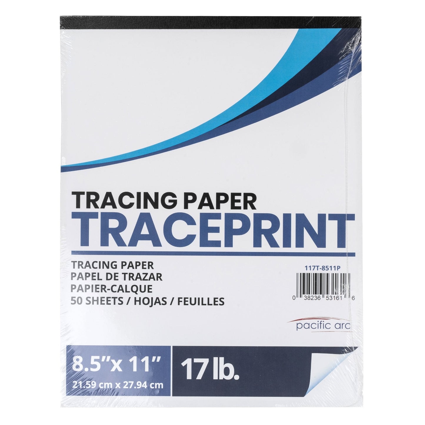 Pacific Arc, Tracing Paper Roll, White, 6 Inch X 50 Yard Roll - Pacific Arc - Little Red General Store