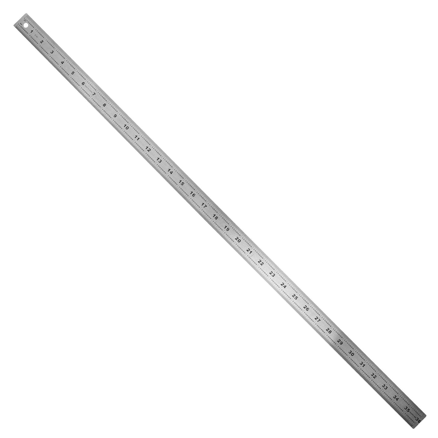 Pacific Arc Stainless Steel Ruler with 32nd and 64th Graduations - Pacific Arc - Little Red General Store