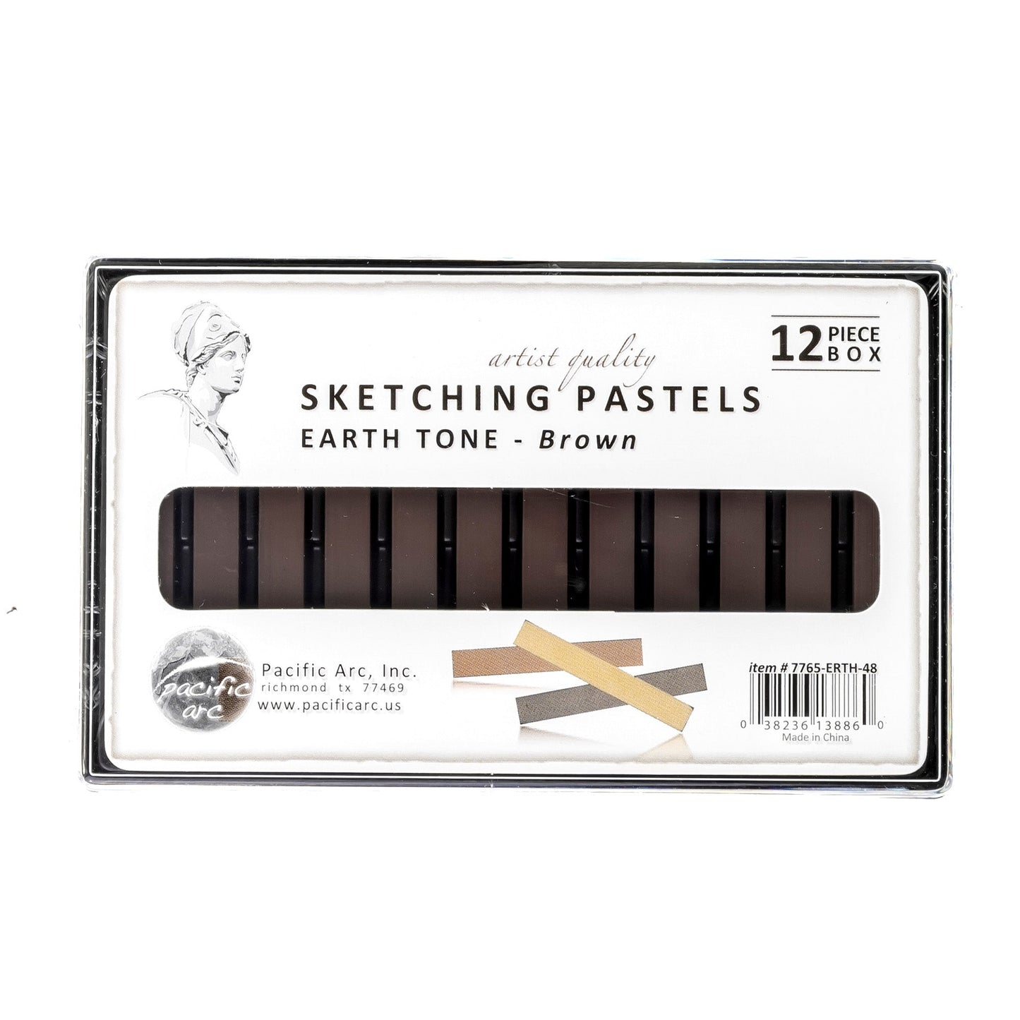 Pacific Arc - Sketching Pastel Set - Traditional Artist Tones - For Sketching, Blending, Coloring and Drawing - Non - Toxic - Pacific Arc - Little Red General Store