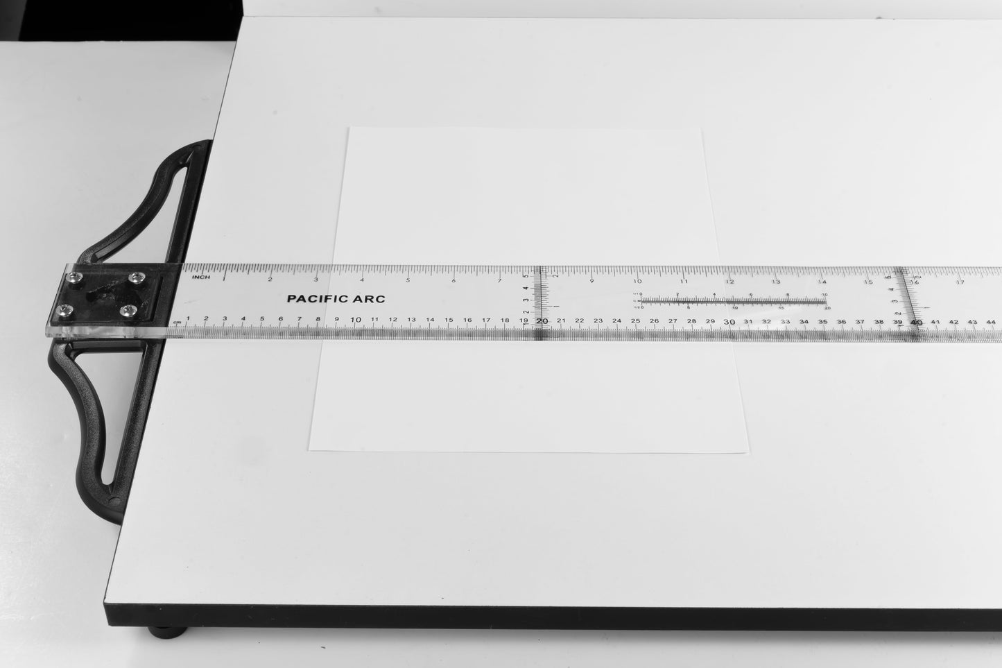 Pacific Arc 18 to 42 Inch T Square, Traditional Acrylic Graduated in Inch and Metric, Detachable Head - Pacific Arc - Little Red General Store