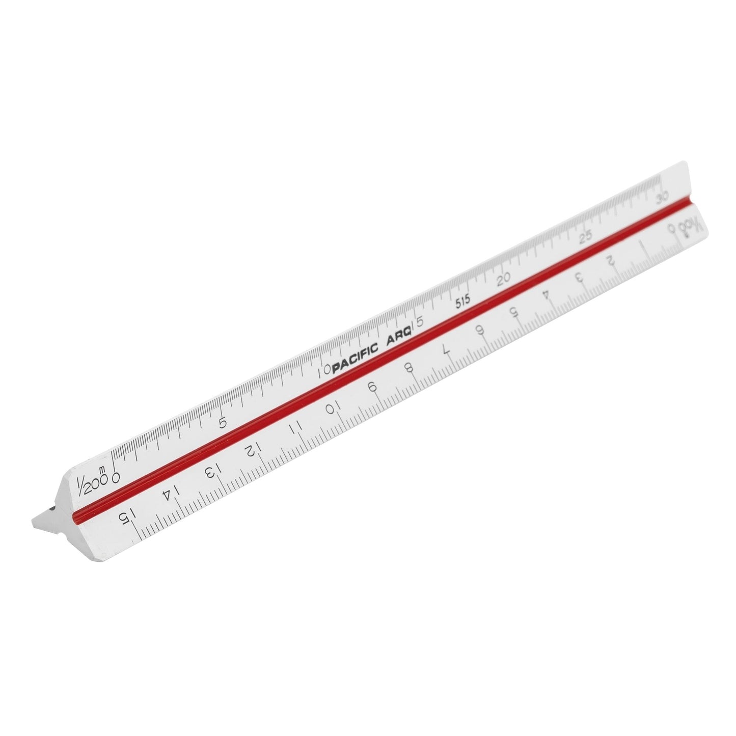 Pacific Arc Professional Architecture, Engineer, and Metric Triangular Scale, for professionals and students, premium quality triangular scale with multiple graduations - Pacific Arc - Little Red General Store