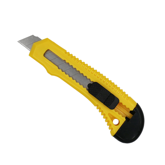 Pacific Arc Professional Safety Utility Knife Retractable Snap - off blade, 18mm Wide Razor Sharp Blade, Box Cutter, Razor Knife Exacto Craft Knives, Smooth Mechanism, Perfect for Office and home use - Pacific Arc - Little Red General Store