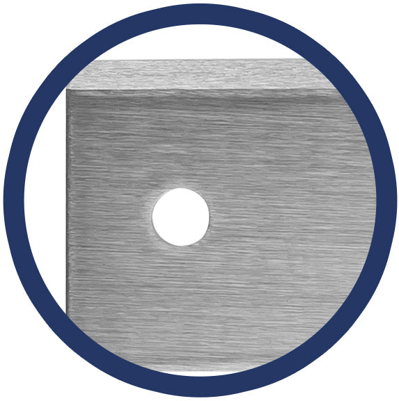 Pacific Arc, 12 To 72 Inch Straight Edge Stainless Steel 0.09" Thick Steel, Heavy Duty - Pacific Arc - Little Red General Store