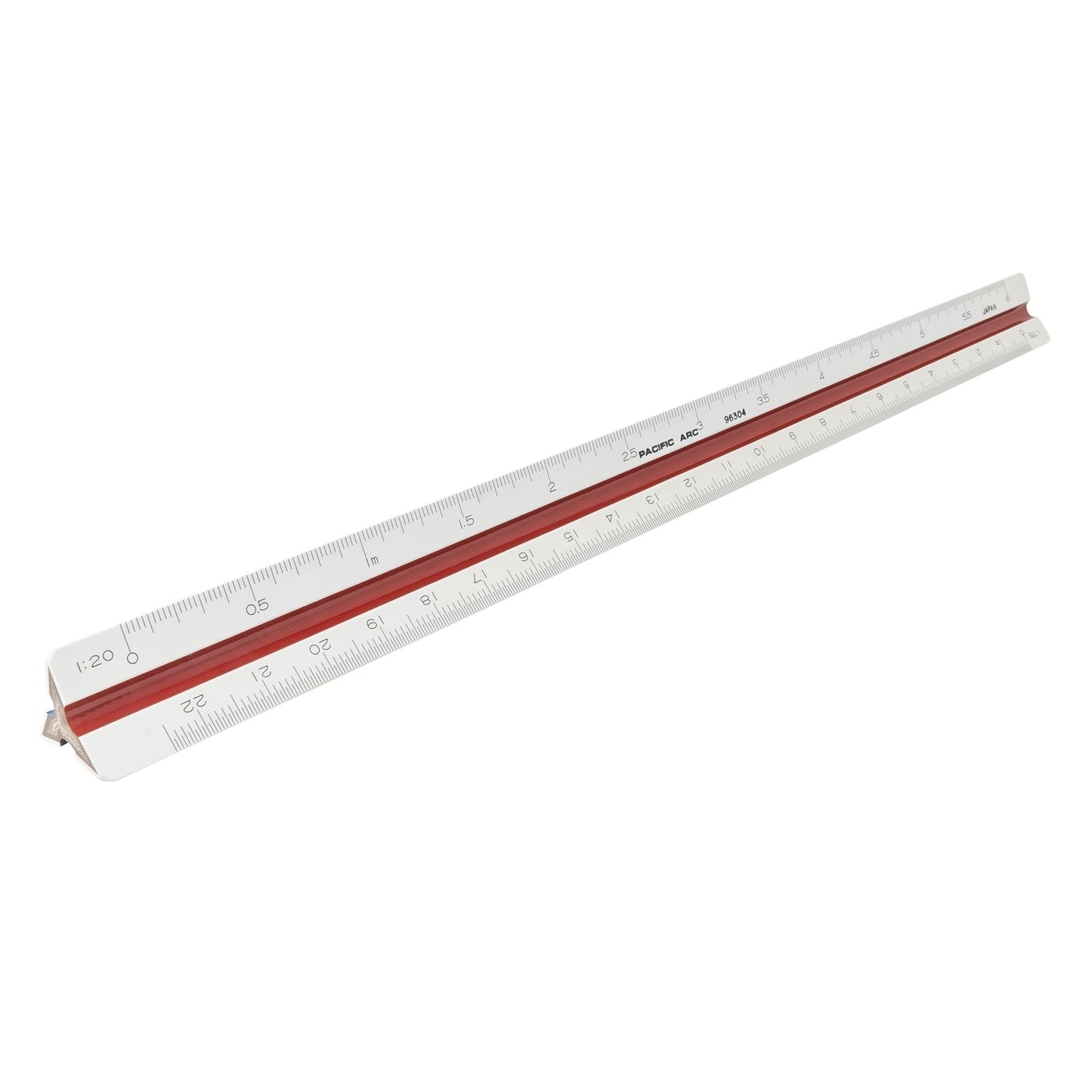 Pacific Arc Professional Bamboo Core Mechanical Engineer and Metric Scale Ruler 12 Inch and 30 cm, Japan, for Students and Professionals - Pacific Arc - Little Red General Store