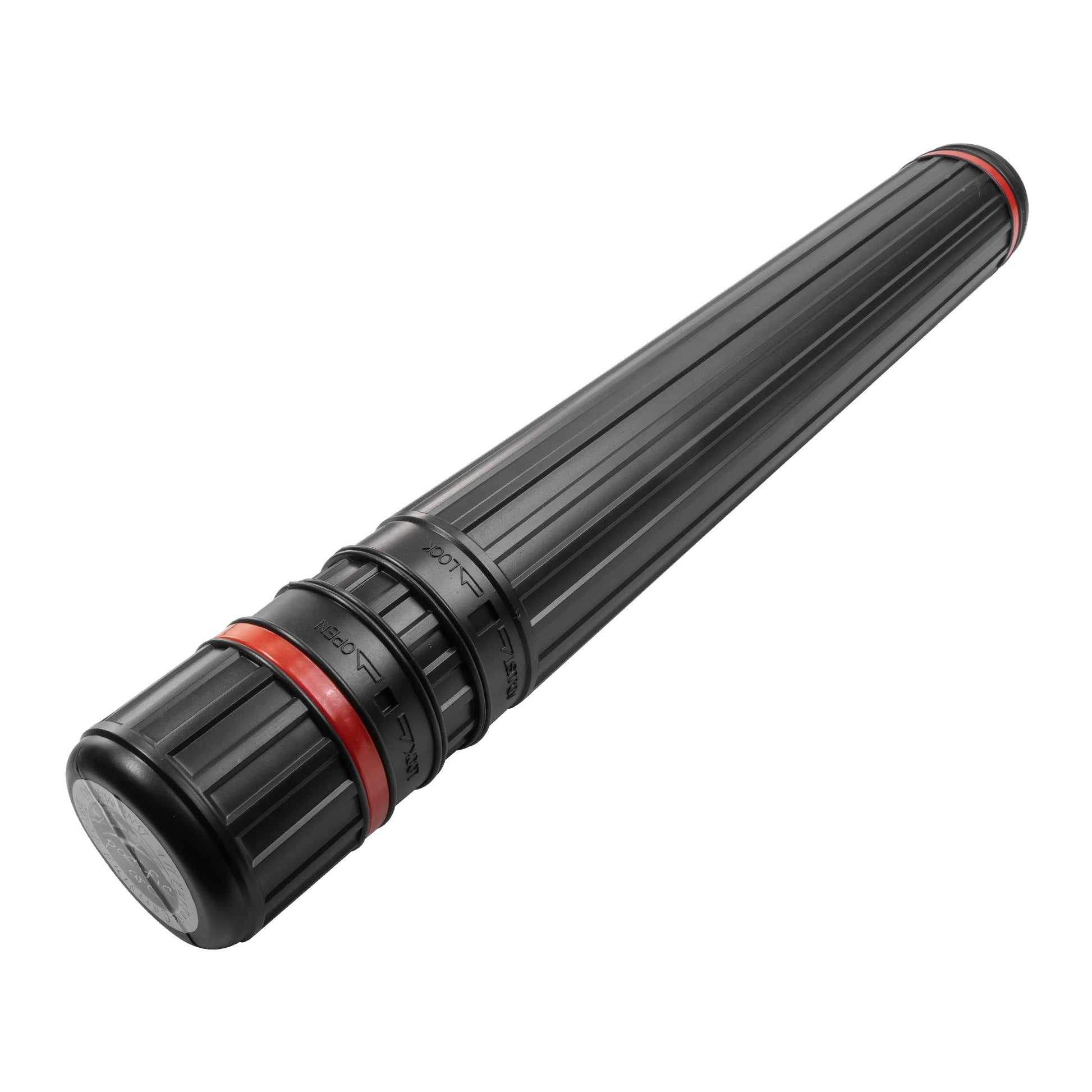 Pacific Arc - Expandable Poster Storage Mailing Tube, for Blueprint, Artwork, Plans, Drafting - Hard Plastic Black - Pacific Arc - Little Red General Store