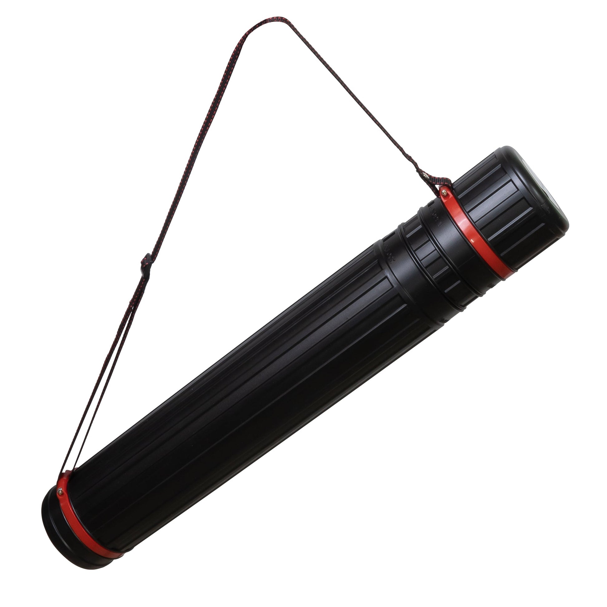 Pacific Arc - Expandable Poster Storage Mailing Tube, for Blueprint, Artwork, Plans, Drafting - Hard Plastic Black - Pacific Arc - Little Red General Store