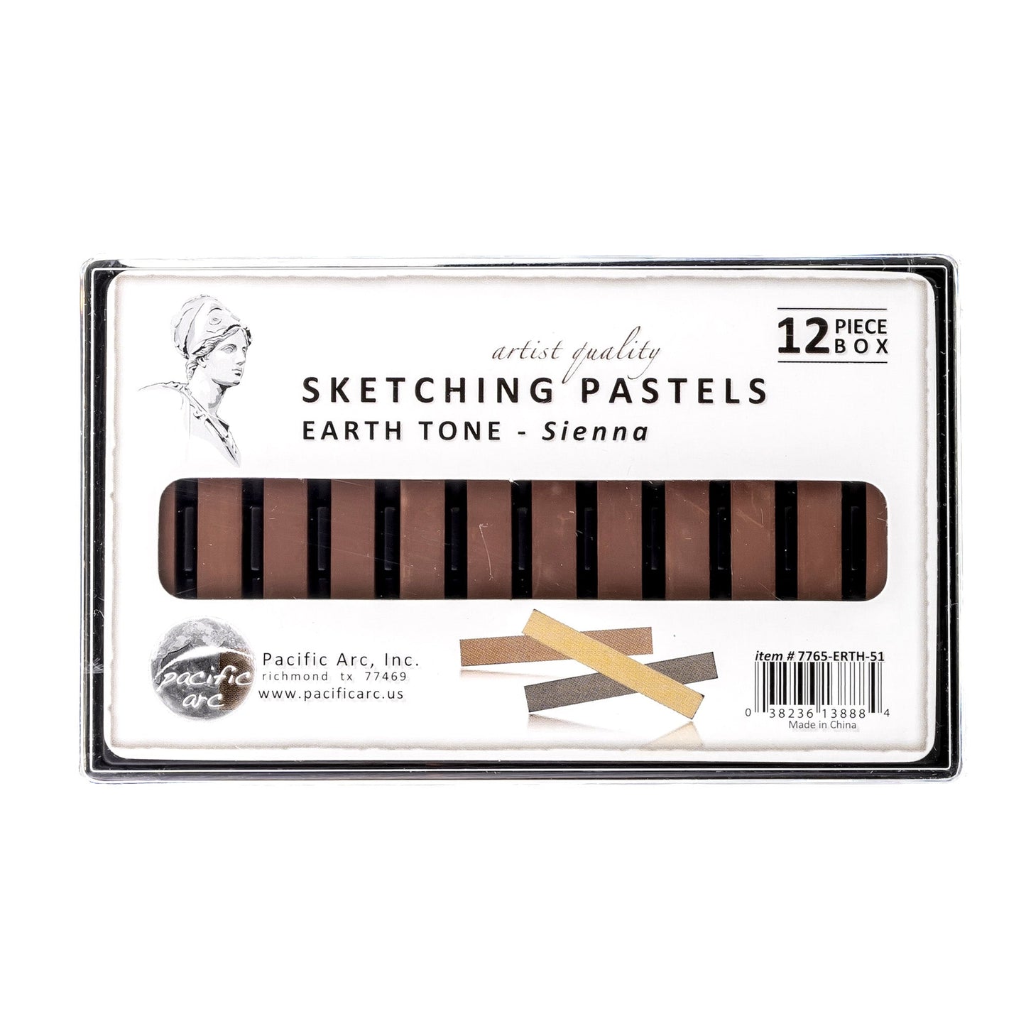 Pacific Arc - Sketching Pastel Set - Traditional Artist Tones - For Sketching, Blending, Coloring and Drawing - Non - Toxic - Pacific Arc - Little Red General Store