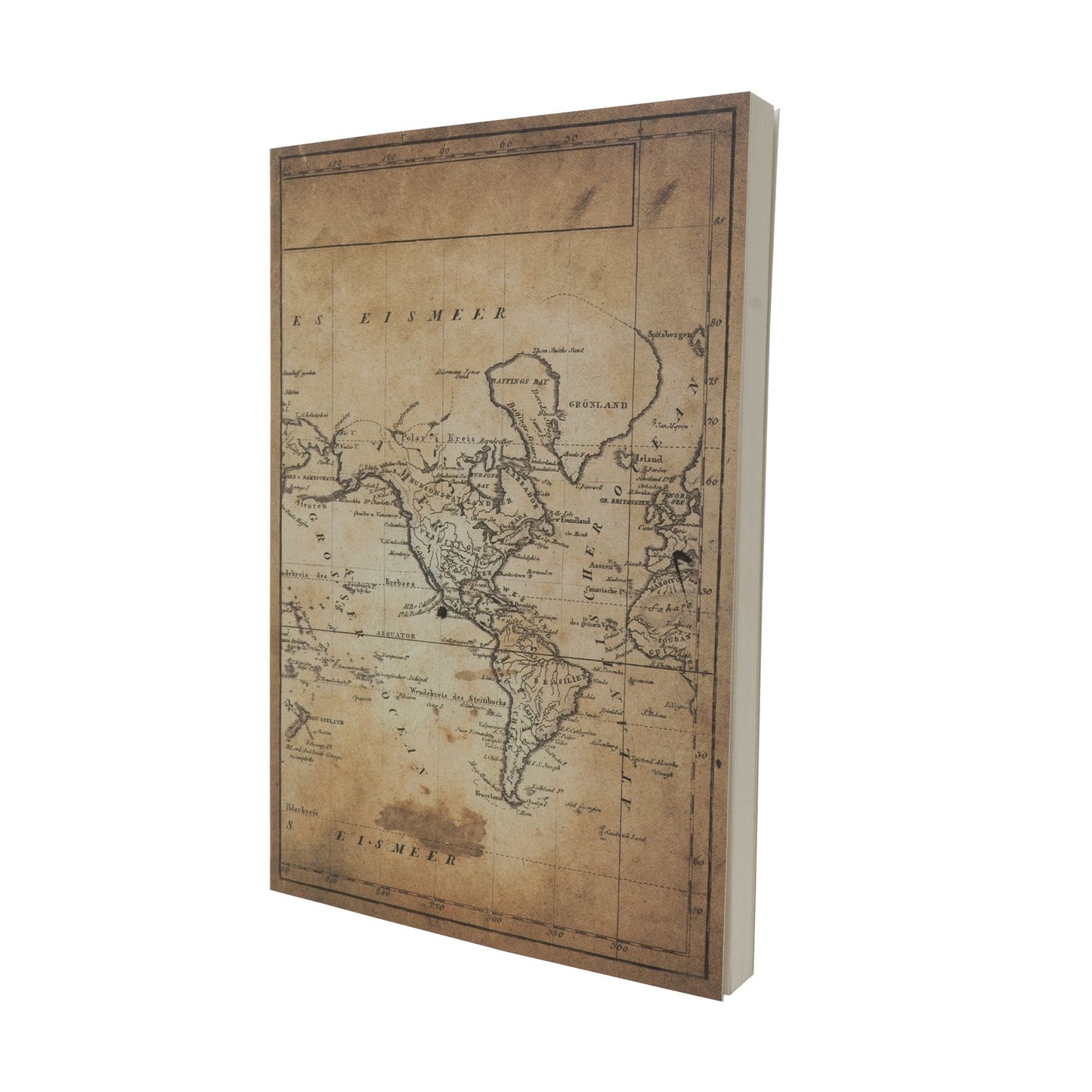 Pacific Arc, LayFlat Sketchbook. 64 Sheets, Thick 100gsm Paper, for Drawing, Sketching, and Journaling. Small, Medium and Large. Different designs. - Pacific Arc - Little Red General Store