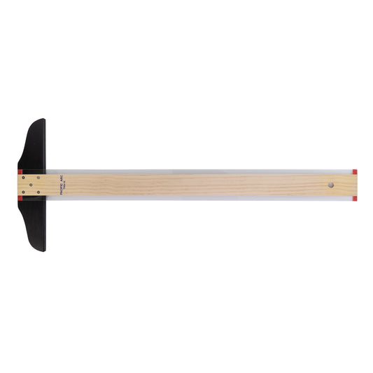 Pacific Arc 18 to 48 Inch T Square, Traditional Maple Blade with Acrylic Edge - Pacific Arc - Little Red General Store