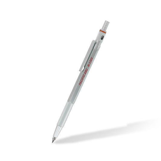Pacific Arc, Premium Gravity Feed Technical Lead Holder All Metal Silver 2 mm - Pacific Arc - Little Red General Store