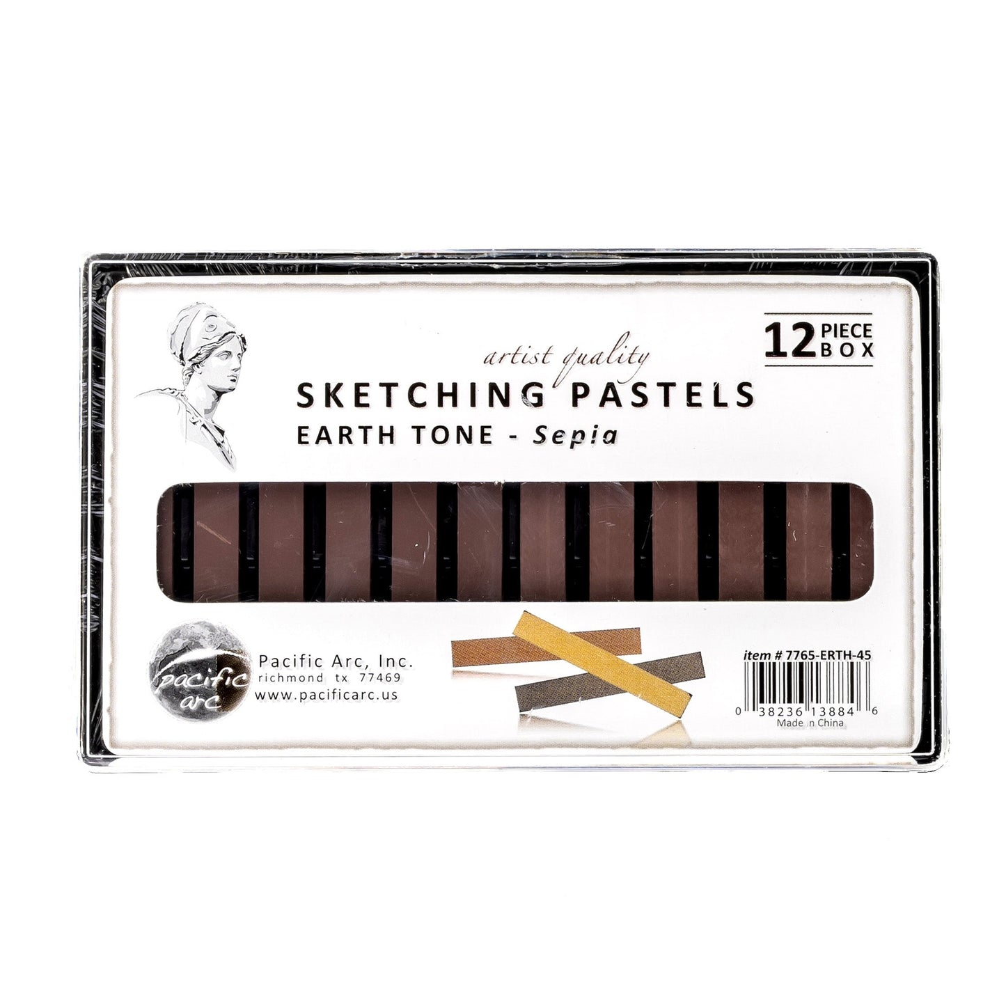 Pacific Arc - Sketching Pastel Set - Traditional Artist Tones - For Sketching, Blending, Coloring and Drawing - Non - Toxic - Pacific Arc - Little Red General Store