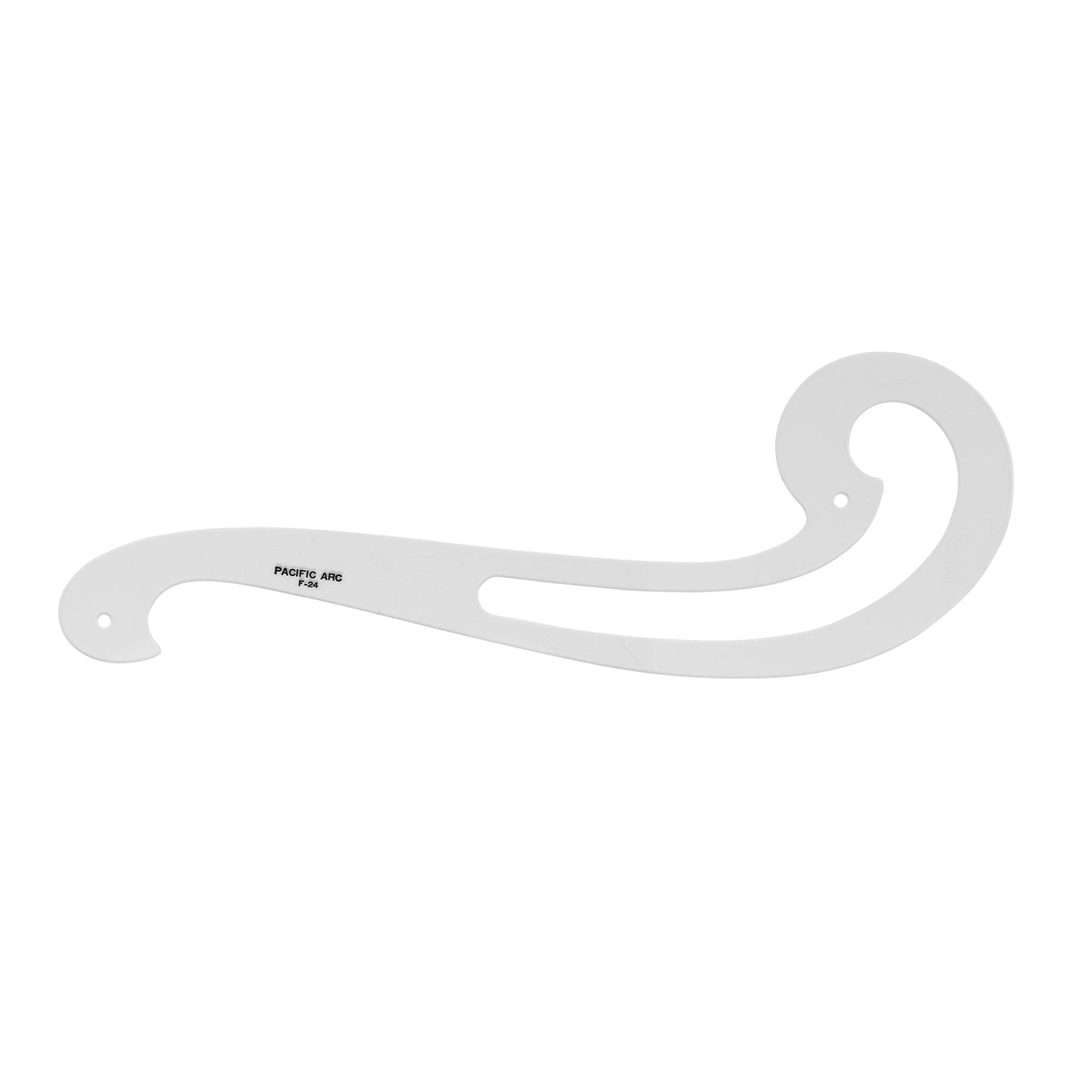 Pacific Arc,Professional French Curves, Acrylic, Plain Edge, 5.25 Inches - Pacific Arc - Little Red General Store