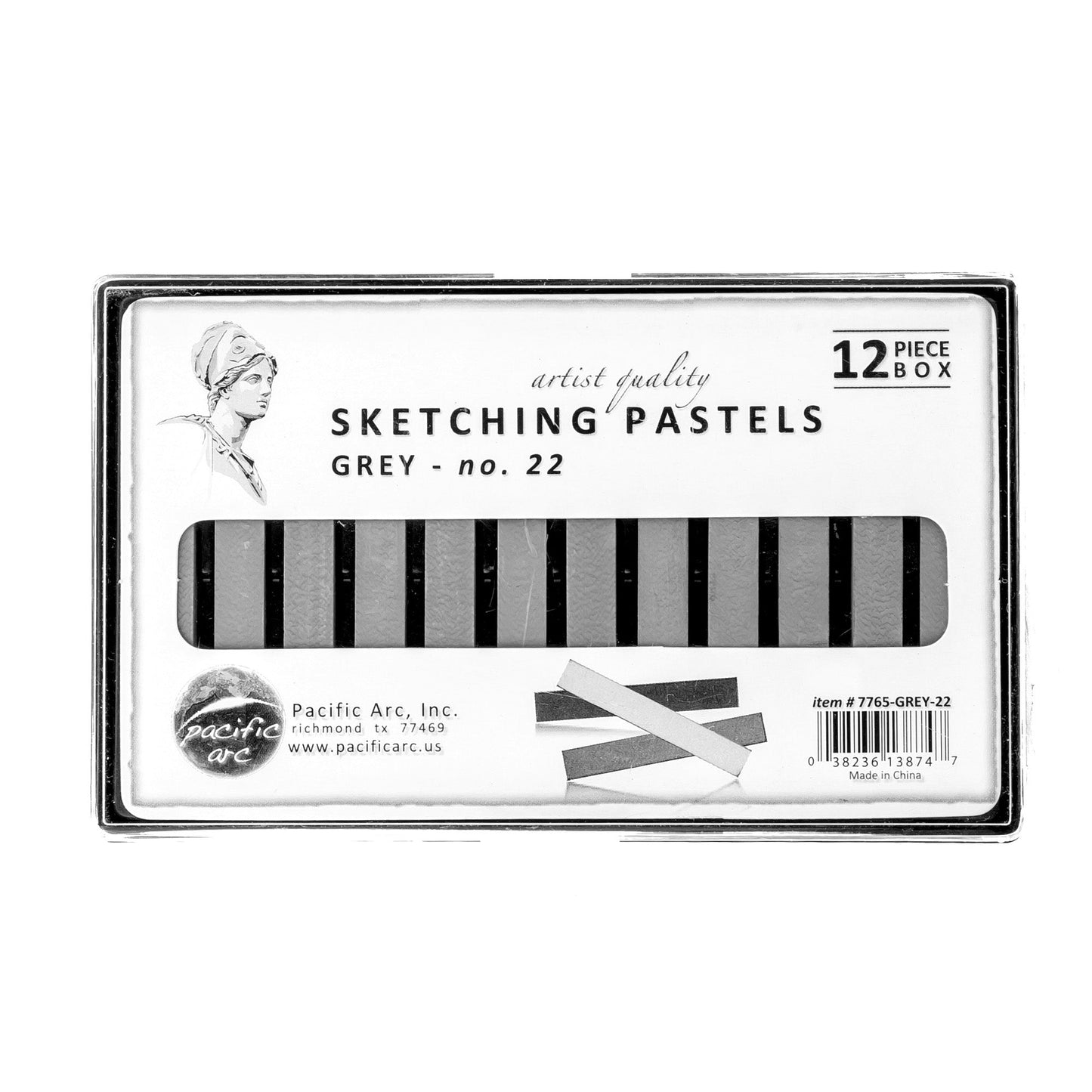 Pacific Arc - Sketching Pastel Set - Traditional Artist Tones - For Sketching, Blending, Coloring and Drawing - Non - Toxic - Pacific Arc - Little Red General Store