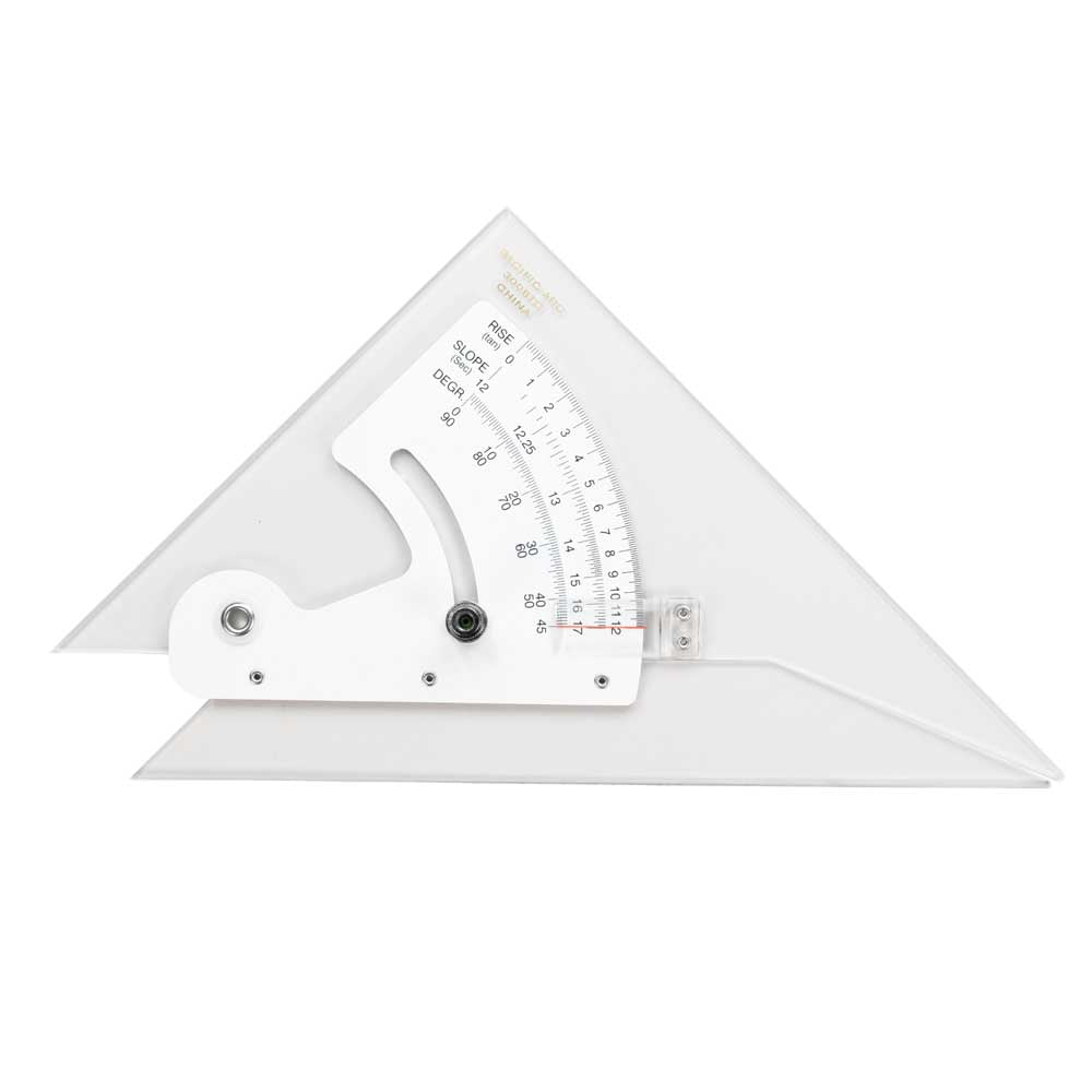 Pacific Arc Adjustable Triangle Plain or Inking Edge for Drafting, Architect, Engineer - Pacific Arc - Little Red General Store