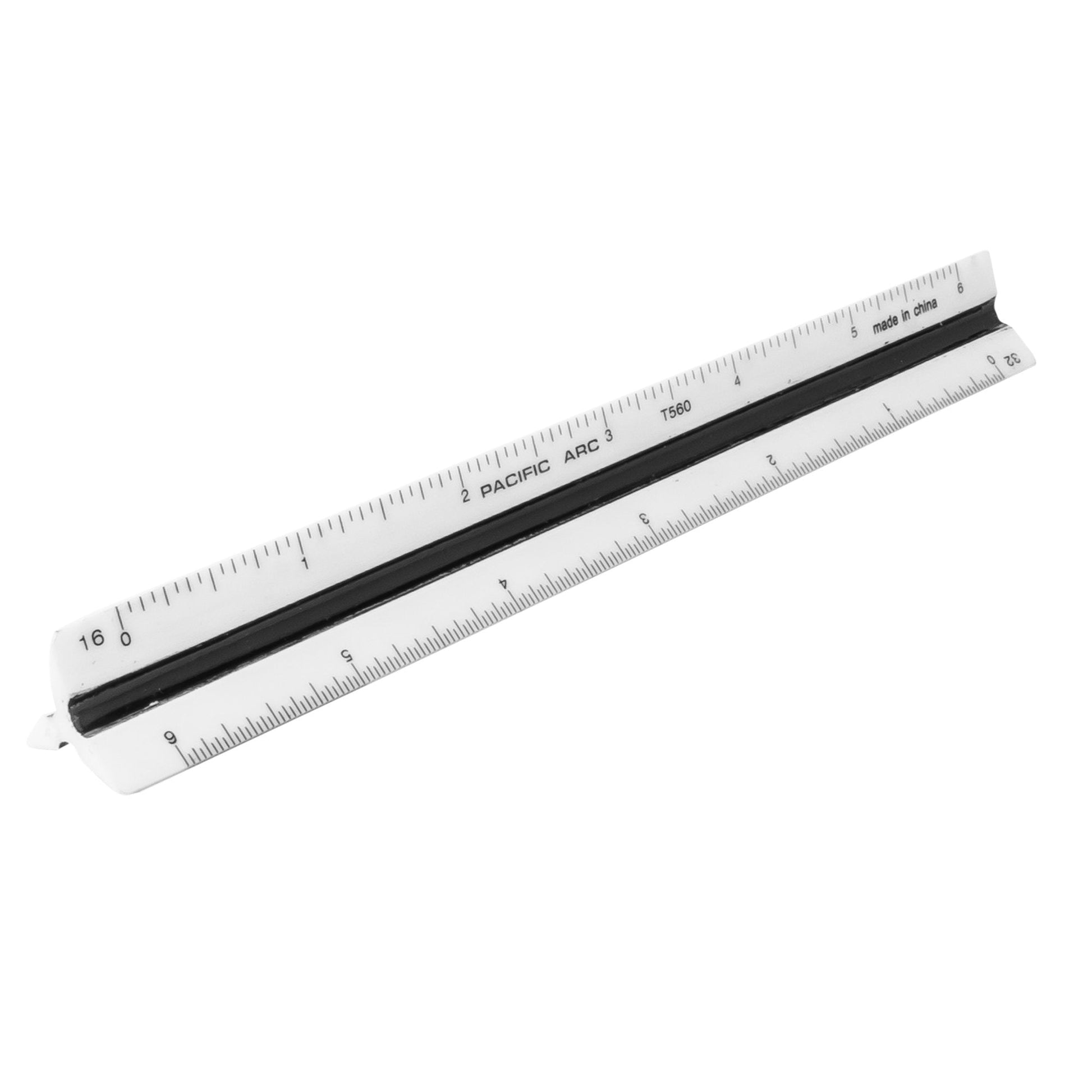 Pacific Arc, Architect & Engineer, Color Coded Triangular Scale Rulers w/ Acid Etched Markings. - Pacific Arc - Little Red General Store