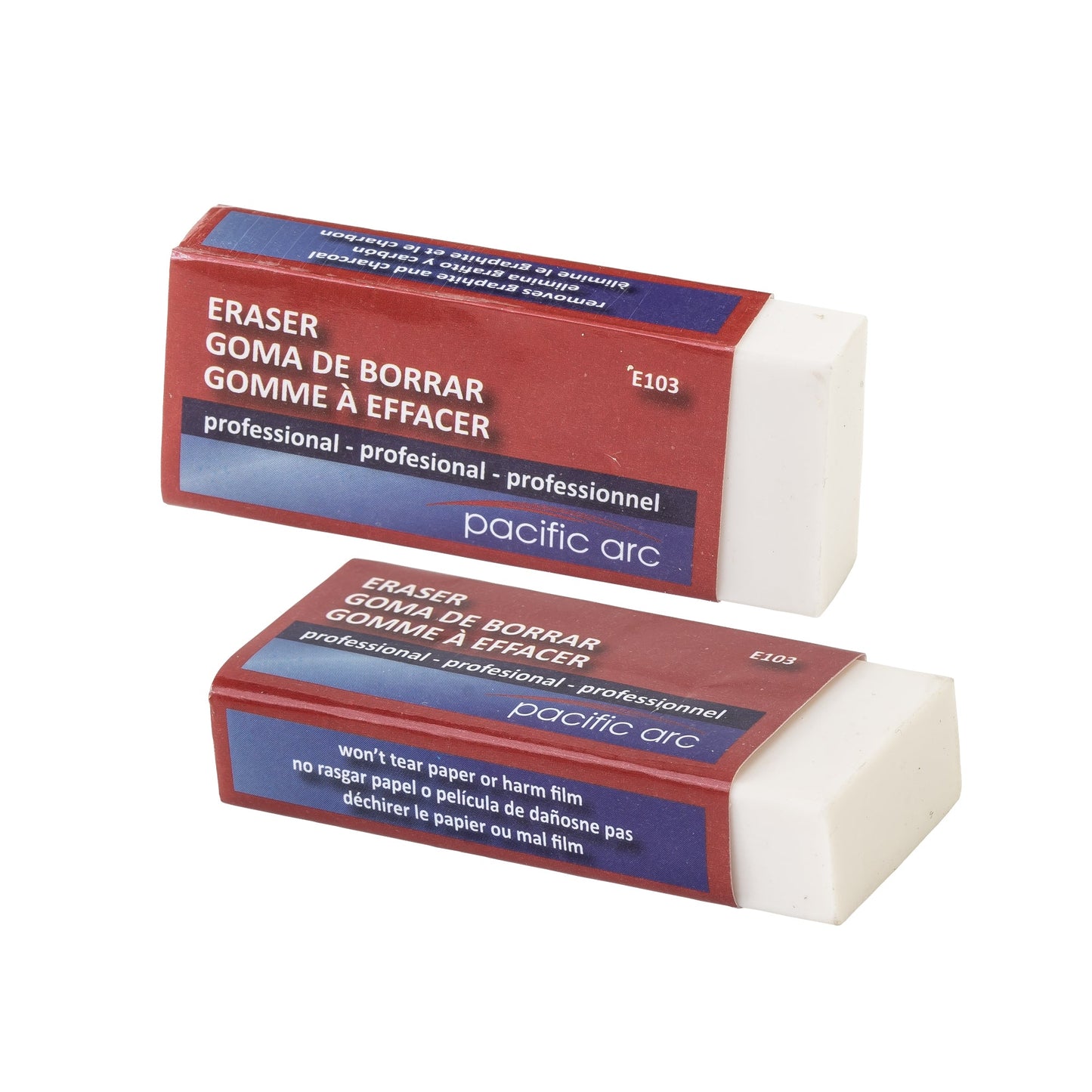Pacific Arc, Eraser: soft white plastic - Pacific Arc - Little Red General Store