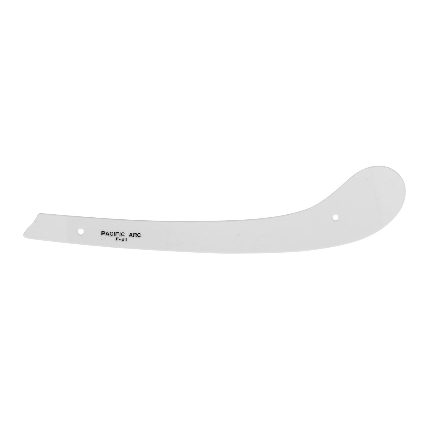 Pacific Arc,Professional French Curves, Acrylic, Plain Edge, 5.25 Inches - Pacific Arc - Little Red General Store