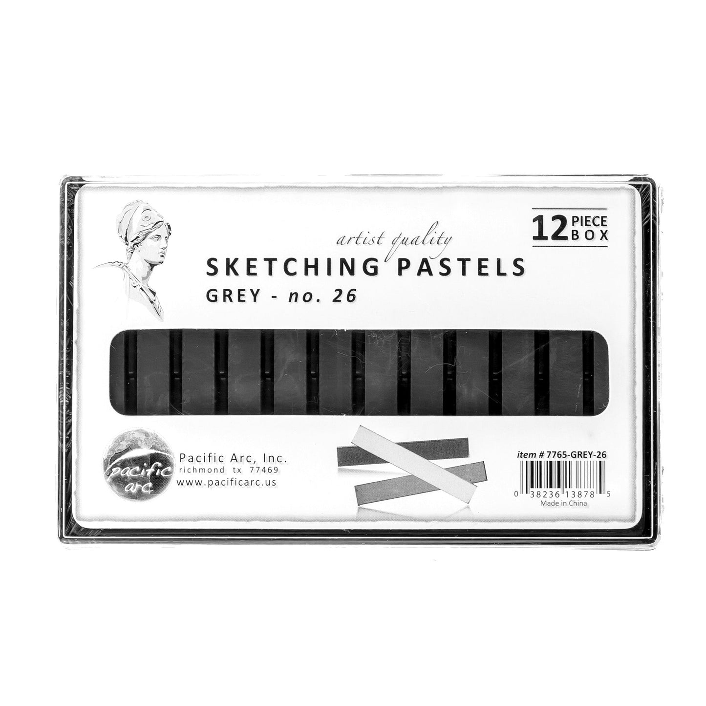Pacific Arc - Sketching Pastel Set - Traditional Artist Tones - For Sketching, Blending, Coloring and Drawing - Non - Toxic - Pacific Arc - Little Red General Store