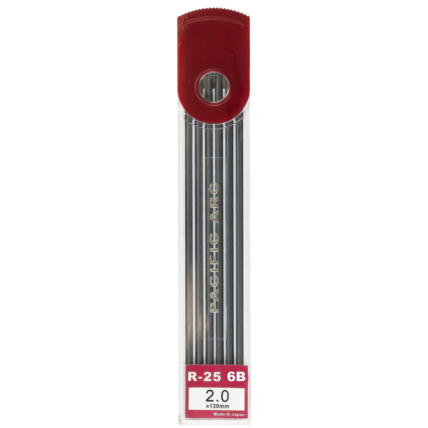 Pacific Arc, Lead Holder Refill - 2mm - 2 per Tube - 6B - for Art, Sketching, Technical Drawing - Pacific Arc - Little Red General Store