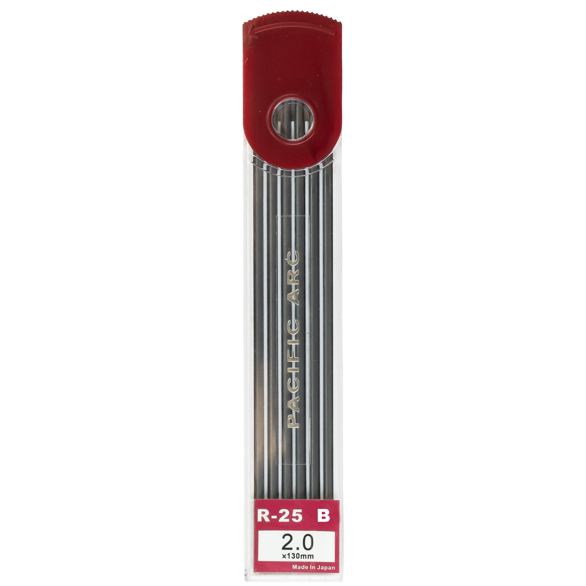 Pacific Arc, Lead Holder Refill - 2mm - 2 per Tube - 6B - for Art, Sketching, Technical Drawing - Pacific Arc - Little Red General Store
