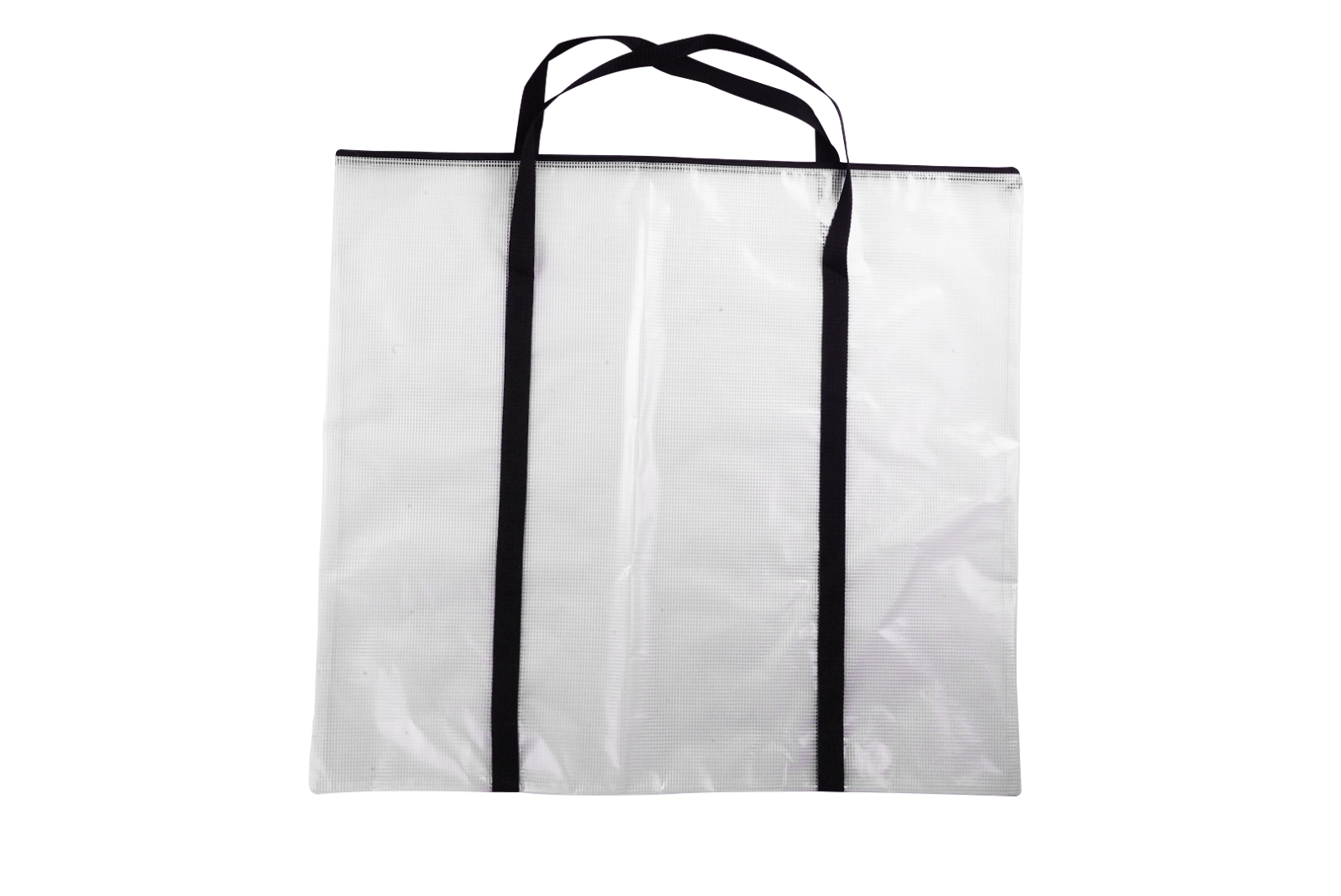 Pacific Arc Sketchboard Case Mesh Bag With Handles, Extra Large Clear Vinyl Zipper Storage Bag - Pacific Arc - Little Red General Store