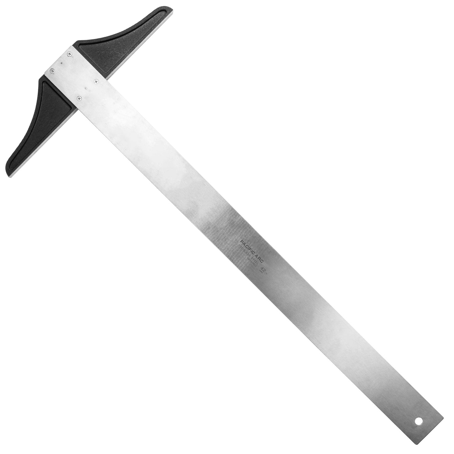 Pacific Arc, T - Square: stainless steel blade, 2" wide, plain, .080" - Pacific Arc - Little Red General Store