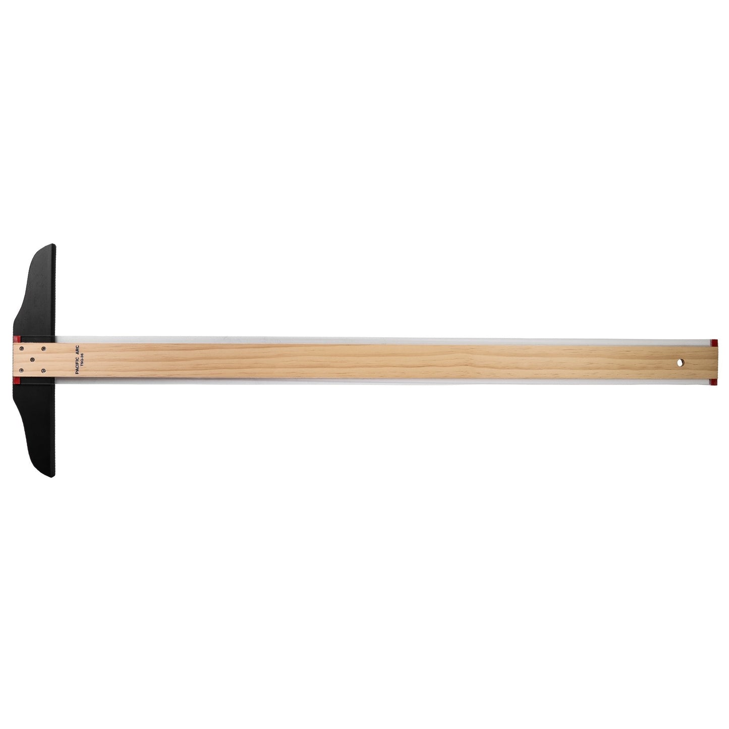 Pacific Arc 18 to 48 Inch T Square, Traditional Maple Blade with Acrylic Edge - Pacific Arc - Little Red General Store