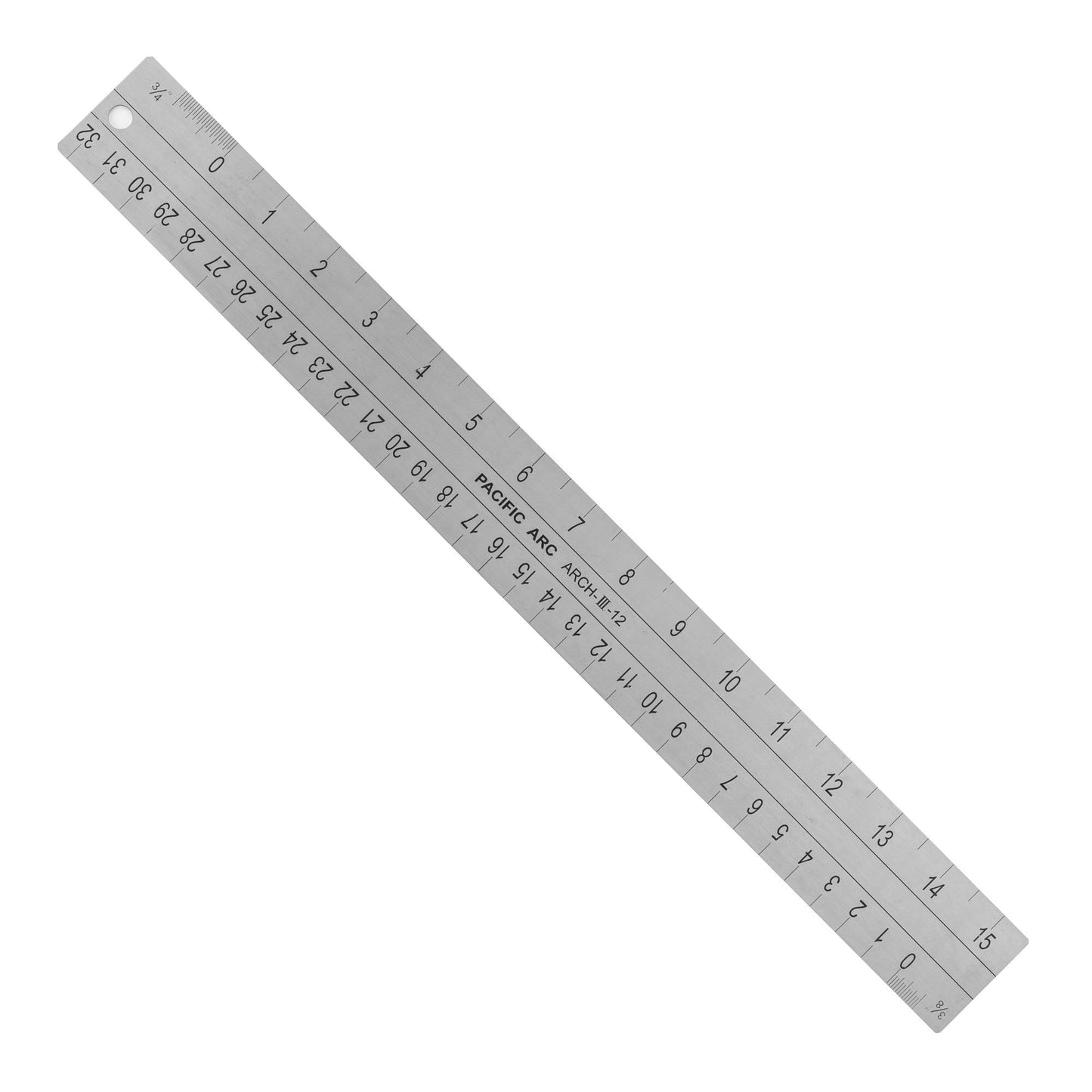 Architect & Engineering Flat Scaling Steel Ruler - Pacific Arc - Little Red General Store