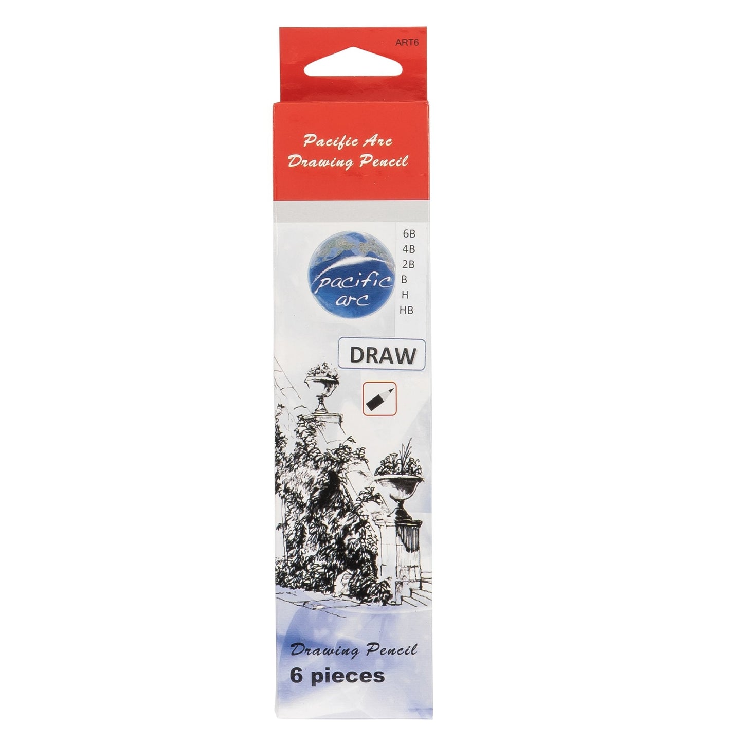 Premium Graphite Drawing Pencils for Artists, Soft Pack - Professional Pencils for Drawing, Drafting, Sketching and Shading 12 Pk. - Great Non Toxic Art Supplies Set for Adults and Kids - Pacific Arc - Little Red General Store