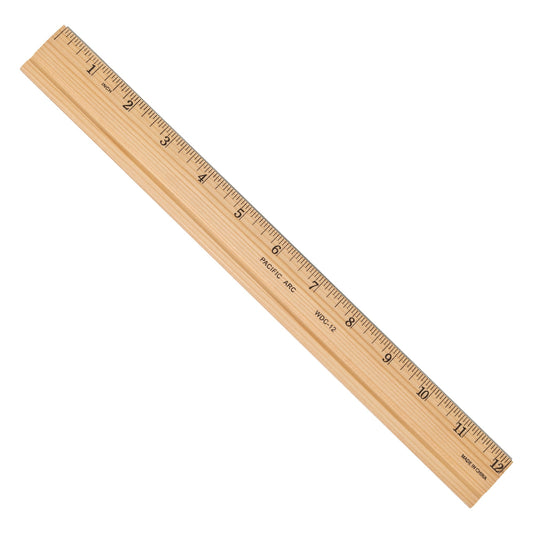 Classic Hardwood Ruler - Pacific Arc - Little Red General Store