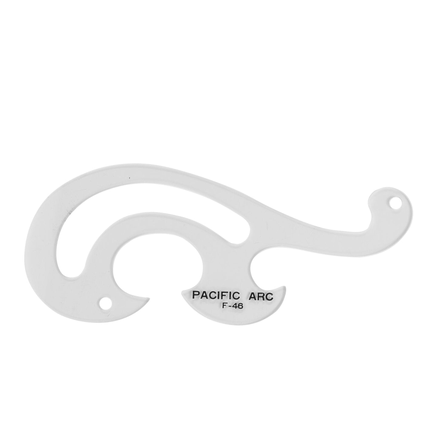 Pacific Arc,Professional French Curves, Acrylic, Plain Edge, 5.25 Inches - Pacific Arc - Little Red General Store