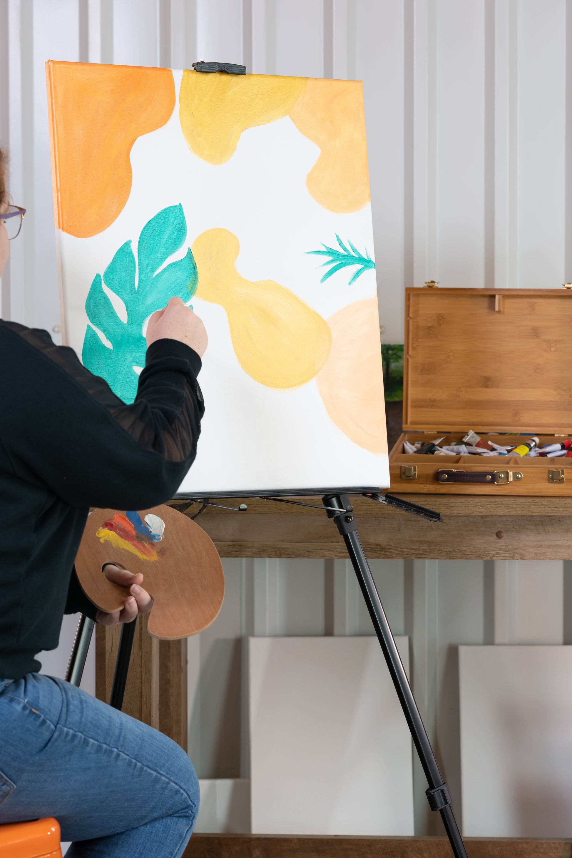 Pacific Arc - Trekker Aluminum 70 Inch Adjustable Art Easel with Carry Bag for Artists, Hobbyists, Students, and Professionals - Pacific Arc - Little Red General Store