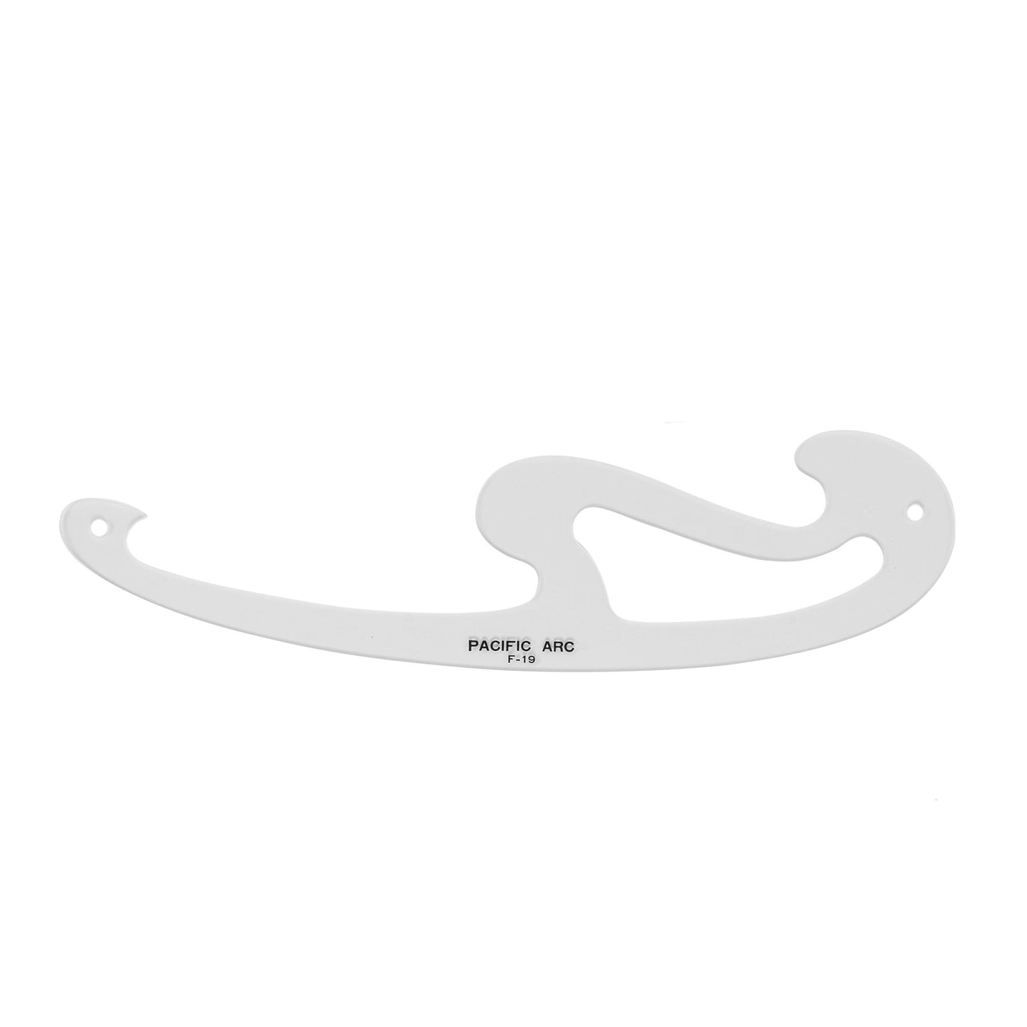 Pacific Arc,Professional French Curves, Acrylic, Plain Edge, 5.25 Inches - Pacific Arc - Little Red General Store