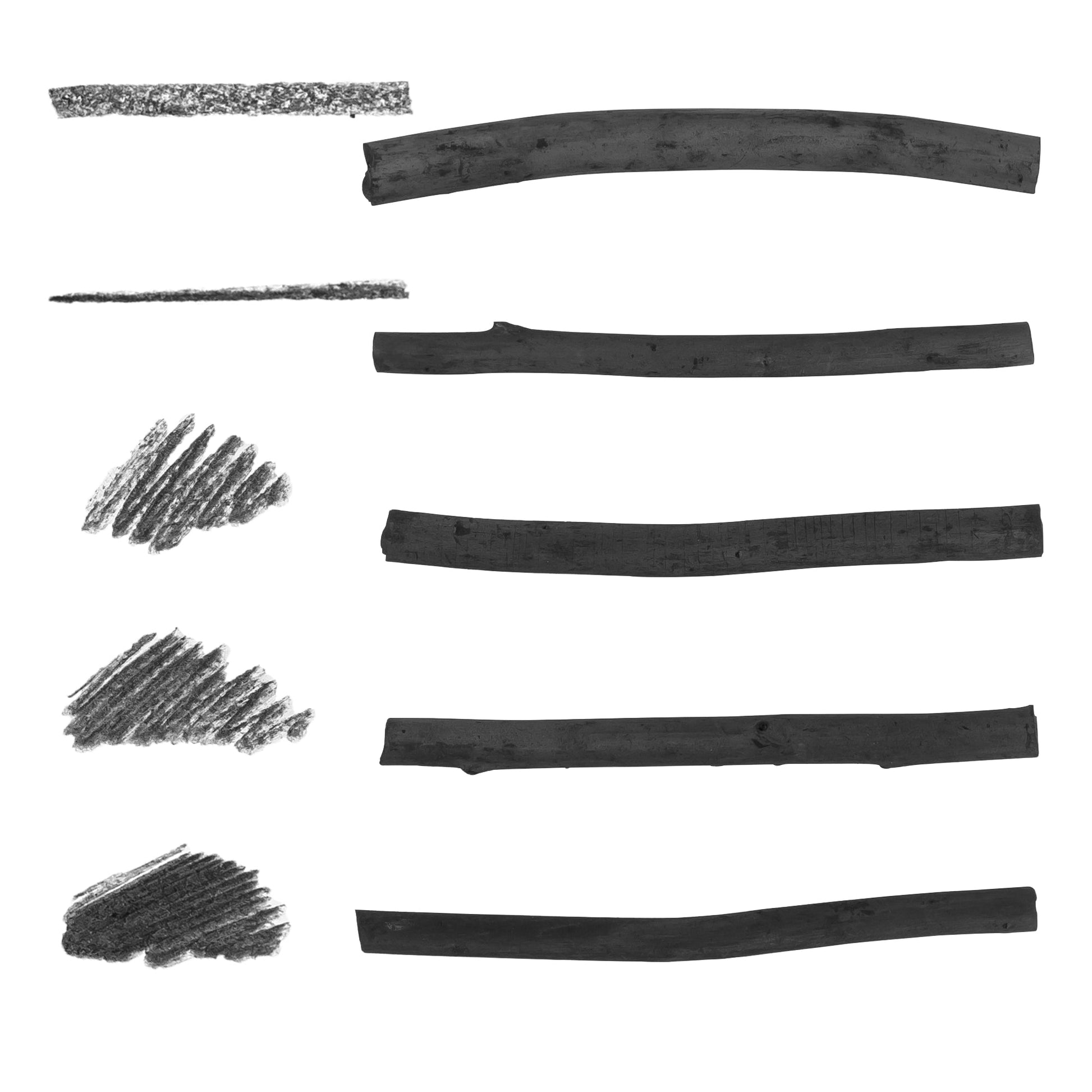 Pacific Arc | Artist Vine Charcoal, Black Sticks | Soft | Small, Large & Jumbo. - Pacific Arc - Little Red General Store