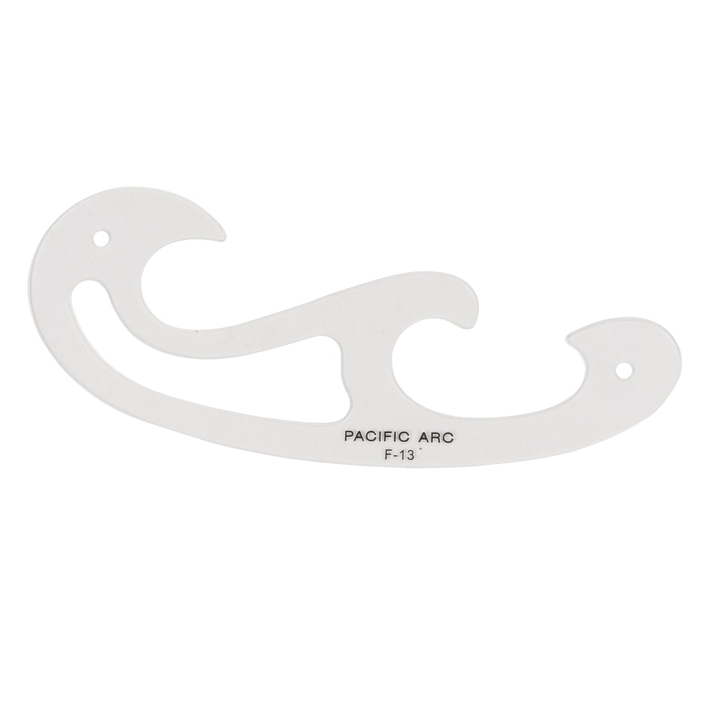 Pacific Arc,Professional French Curves, Acrylic, Plain Edge, 5.25 Inches - Pacific Arc - Little Red General Store